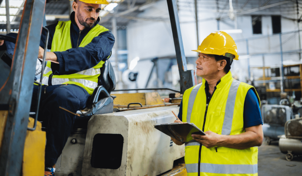 forklift accident workers compensation claim