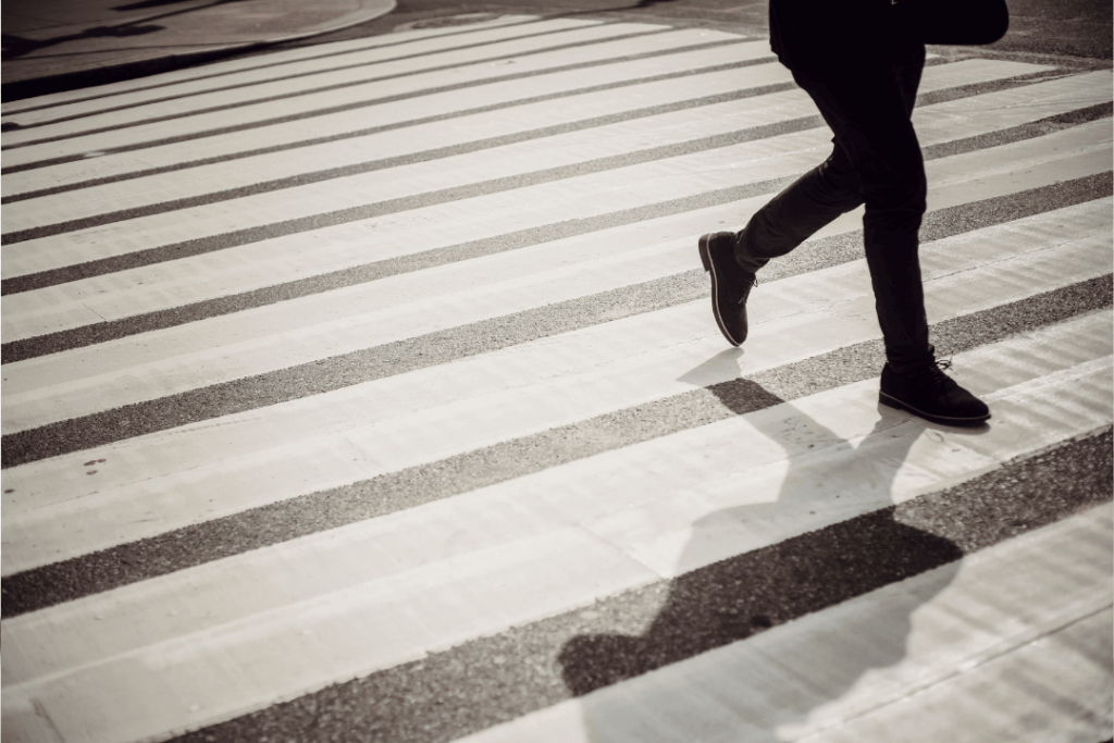 pedestrian crossing accident