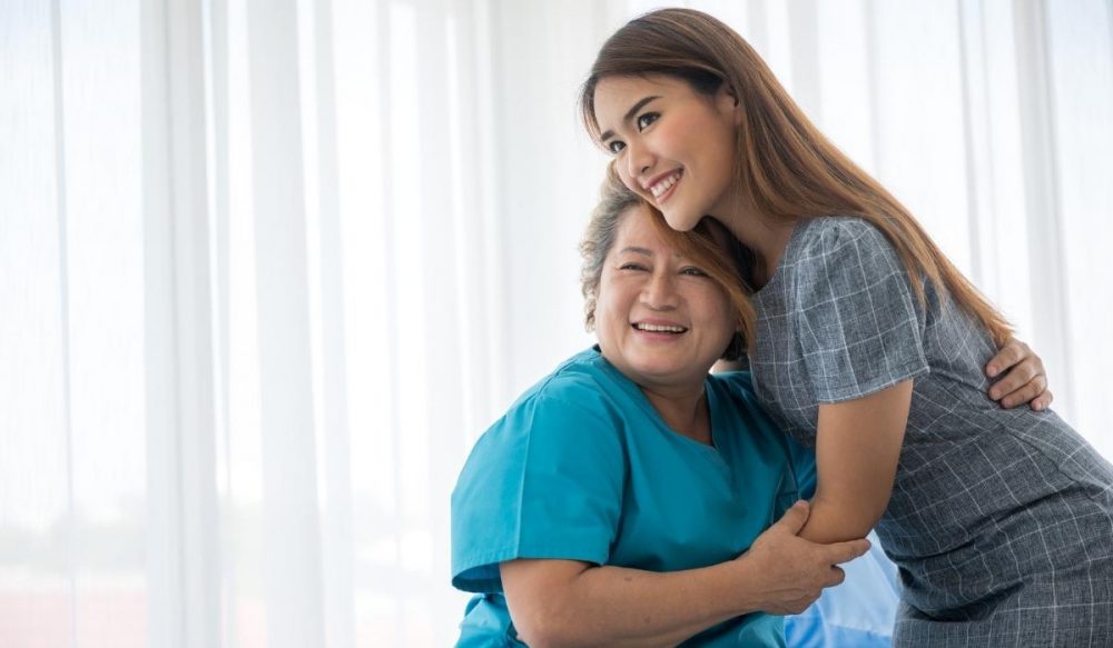 happy medical patient